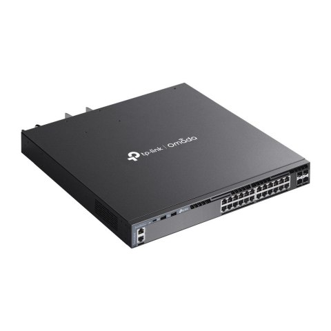 TP-LINK Przełącznik SG6428XHP switch zarządzalny 24 porty gigabitowe PoE+ 4 sloty SFP+ 10G