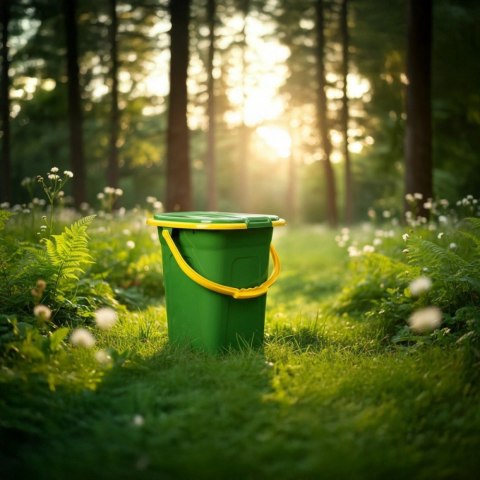 GreenBlue Toaleta turystyczna GB320GO ciemnozielono-pomarańczowa