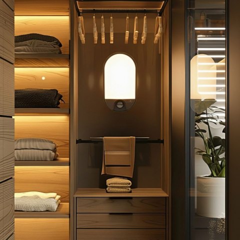 Maclean Lampa Led z czujnikiem ruchu 15W MCE340 GR