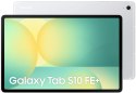 Tablet SAMSUNG Galaxy Tab S10 FE+ 128 GB 5G Srebrny (13.1"/Samsung Exynos 1580/128GB/Android 15/Wi-Fi/Srebrny)