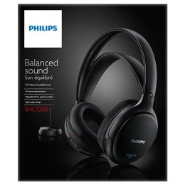 Słuchawki bezprzewodowe PHILIPS SHC5200 (Czarny)
