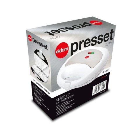 ELDOM SANDWICH RUDDY, 750 W, PŁYTY GRANITOWE ST11G