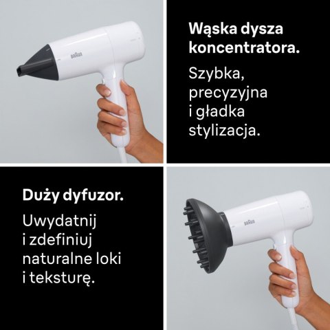 Braun Suszarka do włosów z dyfuzorem 2200W HD226E