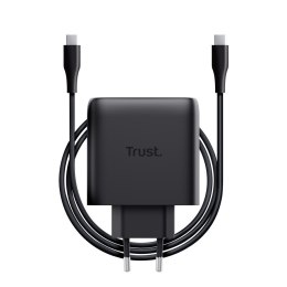 Trust Ładowarka MAXO GaN 65W USB-C Czarna