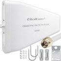 Qoltec Antena 4G 5G LTE | 9dBi | kierunkowa | zewnętrzna | N female | wodoodporna | 3m