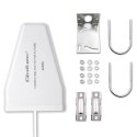 Qoltec Antena 4G 5G LTE | 9dBi | kierunkowa | zewnętrzna | N female | wodoodporna | 3m