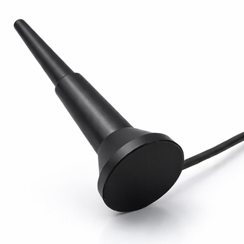Qoltec Antena 4G LTE z podstawą magnetyczną | 5dBi | wewnętrzna | dookólna | 600-2700 MHz | SMA | 3m