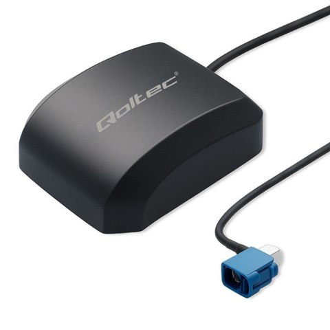 Qoltec Mobilna Antena GPS GLONASS z podstawą magnetyczną| dookólna | 28dBi | 50W | FAKRA
