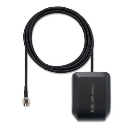 Qoltec Mobilna Antena GPS GLONASS z podstawą magnetyczną | dookólna | 28dBi | 50W | SMA