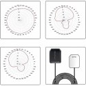 Qoltec Mobilna Antena GPS GLONASS z podstawą magnetyczną | dookólna | 28dBi | 50W | SMA