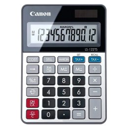 Kalkulator Canon LS-122TS DBL (2470C002AA) Black-Silver