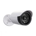 CEE Zestaw dwóch atrap kamer IR1800 WT białe, zasilanie 2xAA, ABS, diody IR LED