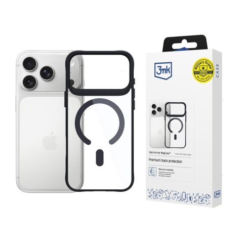 Etui na telefon z MagSafe do Apple iPhone 17 Pro - 3mk Satin Armor MagCase
