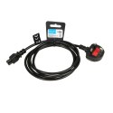 KABEL ZASILAJĄCY I-BOX DO NOTEBOOKÓW (KONICZYNKA) VDE 3X0,75MM MIEDŹ WTYCZKA UK