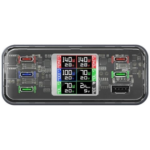 4smarts Stacja ładująca Deck Charger Lucid GaN 360W 5xUSB-C + 1xUSB-A
