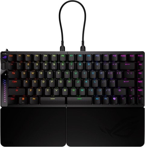 Klawiatura Przewodowa ASUS ROG Falcata M703 BT/RF/USB-C/Aura/Czarny