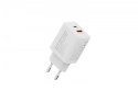 Digitus Ładowarka sieciowa GaN II 30W | 1x USB-C, 1x USB-A | PD 3.0, QC 3.0 | Biała