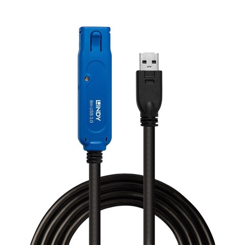 Lindy 43158 kabel USB USB 3.2 Gen 1 (3.1 Gen 1) 8 m USB A Czarny