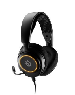 Słuchawki Steelseries Arctis Nova 3 61631 USB Type-C Czarne