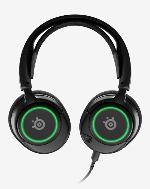 Słuchawki Steelseries Arctis Nova 3 61631 USB Type-C Czarne