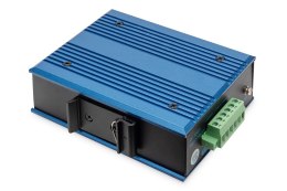 Przemysłowy switch 4x 100 Base-TX + 1x uplink 100Base-FX (bez modułu) DIN rozszerzony zakres temp.