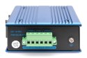 Przemysłowy switch 4x 100 Base-TX + 1x uplink 100Base-FX (bez modułu) DIN rozszerzony zakres temp.