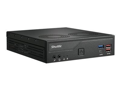 Shuttle DH770 komputer typu barebone Wielkość PC 1.35L Czarny Intel H770 LGA 1700