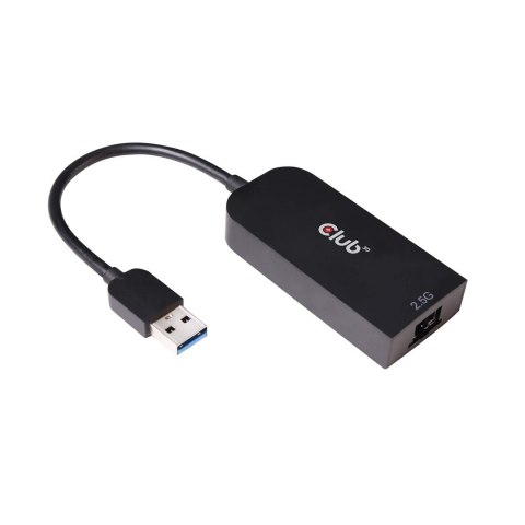 Karta sieciowa USB CLUB3D CAC-1420 (USB 3.2 Gen1 Type A to RJ45 2.5Gbps Adapter)