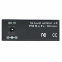 Media konwerter 100Base RJ45 na SC MM Duplex, 2km