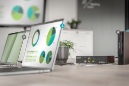 Przełącznik KVM, 4-portowy, pojedynczy wyświetlacz, 4K, HDMI