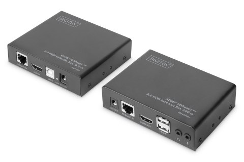 Zestaw ekstendera HDBaseT 2.0 HDMI KVM 4K/60Hz (4:2:0), 6x USB