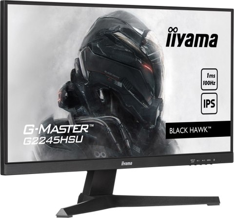 Monitor Iiyama 22 G2245HSU-B2 HDMI DP USB - Płaski ekran - 54,6 cm
