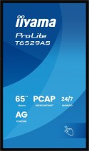 Interaktywny Wyświetlacz iiyama T6529AS-B1AG 65" All-In-One 3840x2160 4K UHD 4GB RAM 32GB Pamięci Android 14 2xHDMI+USB-C VESA 4