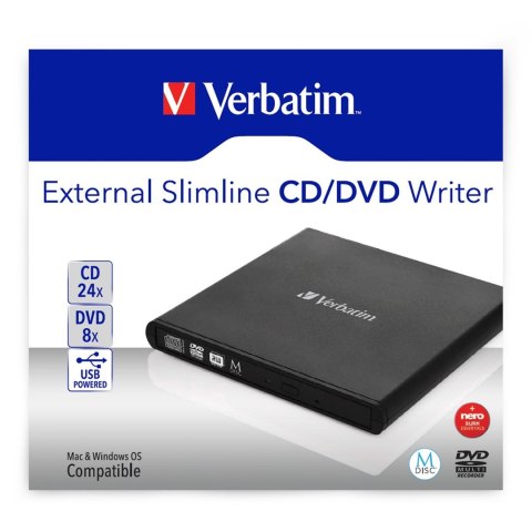 Nagrywarka DVD-REC Slimline Verbatim 98938 USB 2.0