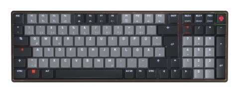 Klawiatura CHERRY TAS KW 550 MX LED Low Profile TKL DE