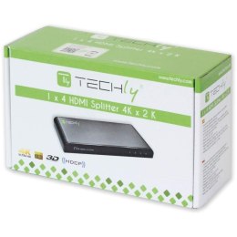 Rozgałęziacz telewizyjny Techly IDATA HDMI-4K4 4x HDMI