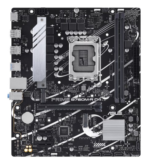 ASUS PRIME B760M-R D4 Intel B760 LGA 1700 micro ATX