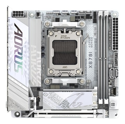 Płyta główna Gigabyte X870I AORUS PRO ICE (X870, AM5, mITX, DDR5)