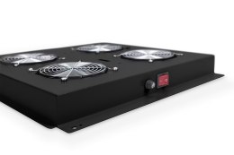 Wentylator dachowy do szafy serwerowej Digitus DN-19 FAN-4-B-N (do Unique & Varioflex-N i Dynamic Basic)
