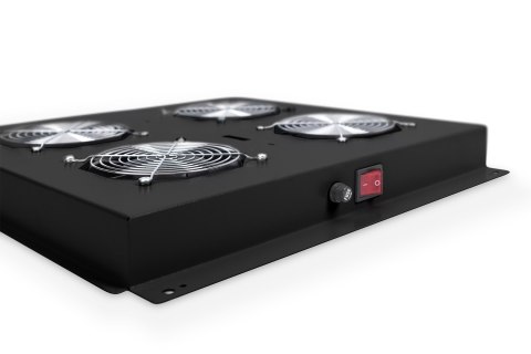 Wentylator dachowy do szafy serwerowej Digitus DN-19 FAN-4-B-N (do Unique & Varioflex-N i Dynamic Basic)