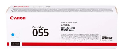 CANON Toner Niebieski CRG-055C=CRG055C=3015C002