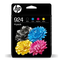 Tusz HP 924 - 4er-Pack - czarny, żółty, cyan, magenta - oryginalny - atrament