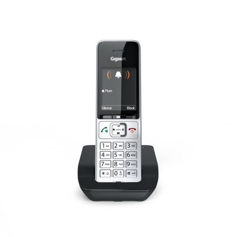 Telefon bezprzewodowy Gigaset 500 Comfort ECO DECT GAP CAT-iq srebrny