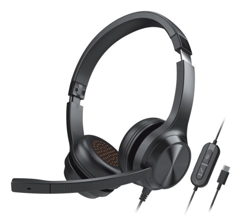 Słuchawki z mikrofonem CHAT USB