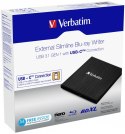 VERBATIM NAPĘD ZEWNĘTRZNY BLU-RAY X4 USB-C 3.1 43889