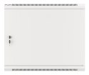 Szafa instalacyjna Rack wisząca 19" 9U 600x450 szara drzwi metalowe LANBERG (Flat Pack)