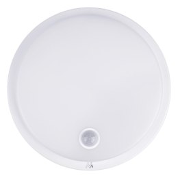 Lampa LED z czujnikiem ruchu Maclean , czujnik PIR, kolor biały, 10W, IP65, 1000lm, barwa neutralna, MCE525 W