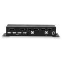 LINDY 2-portowy przełącznik DisplayPort 1.2 z podwójną głowicą