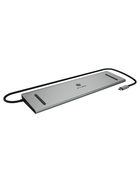Stacja dokująca IcyBox USB-C -> HDMI/VGA/USB-A/USB-C/3,5mm