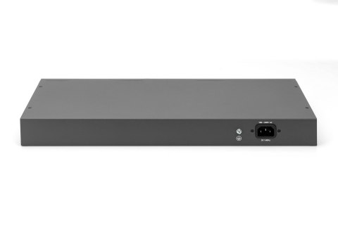 Switch Fast Ethernet PoE z 16 portami PoE + 2 Combo, 250W budżetu PoE